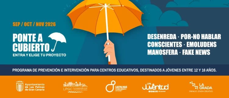 PONTE A CUBIERTO | Programa de Prevención en Centros Educativos